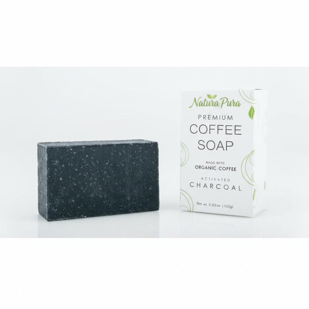 Activated Charcoal - Premium Coffee Soap Bar